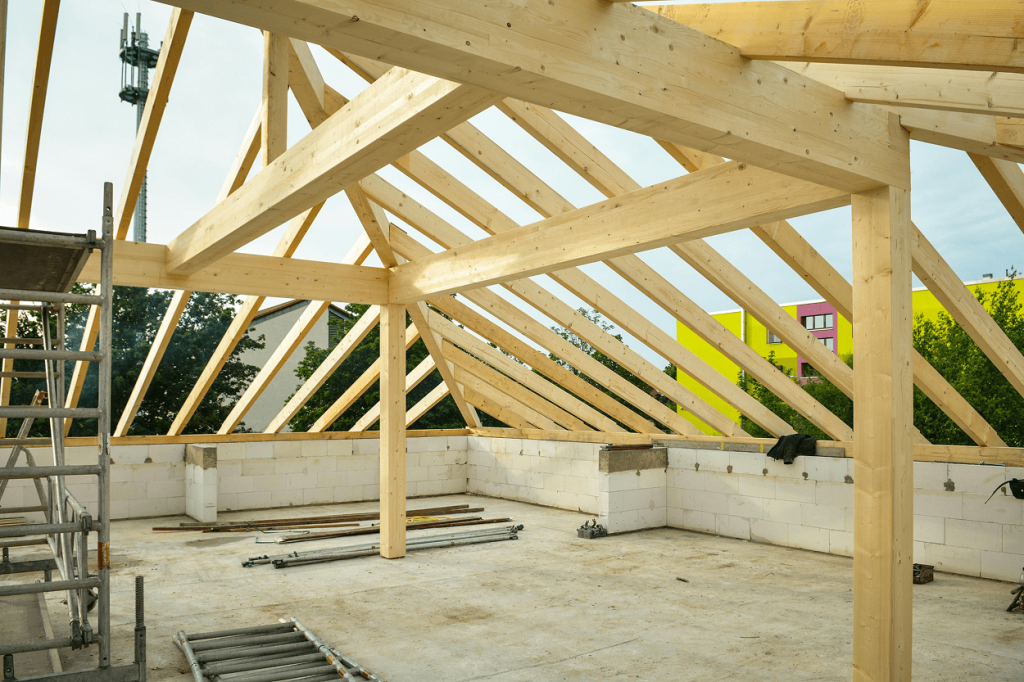 Build Modern Homes 23 roofing wood constructor