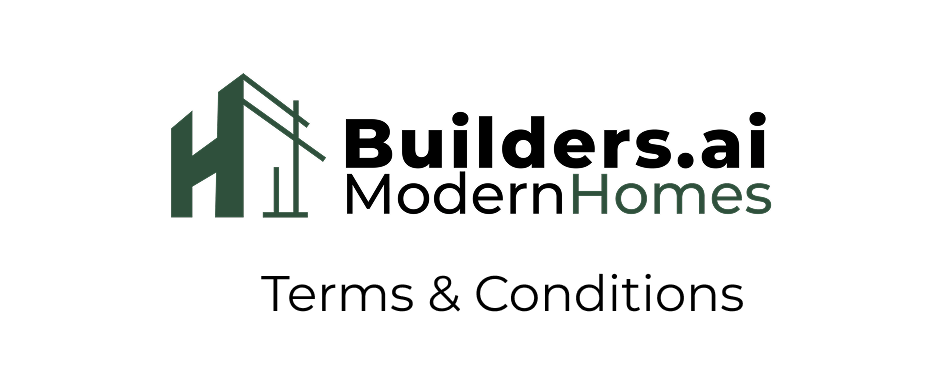Build Modern Homes logo - Terms and Conditions